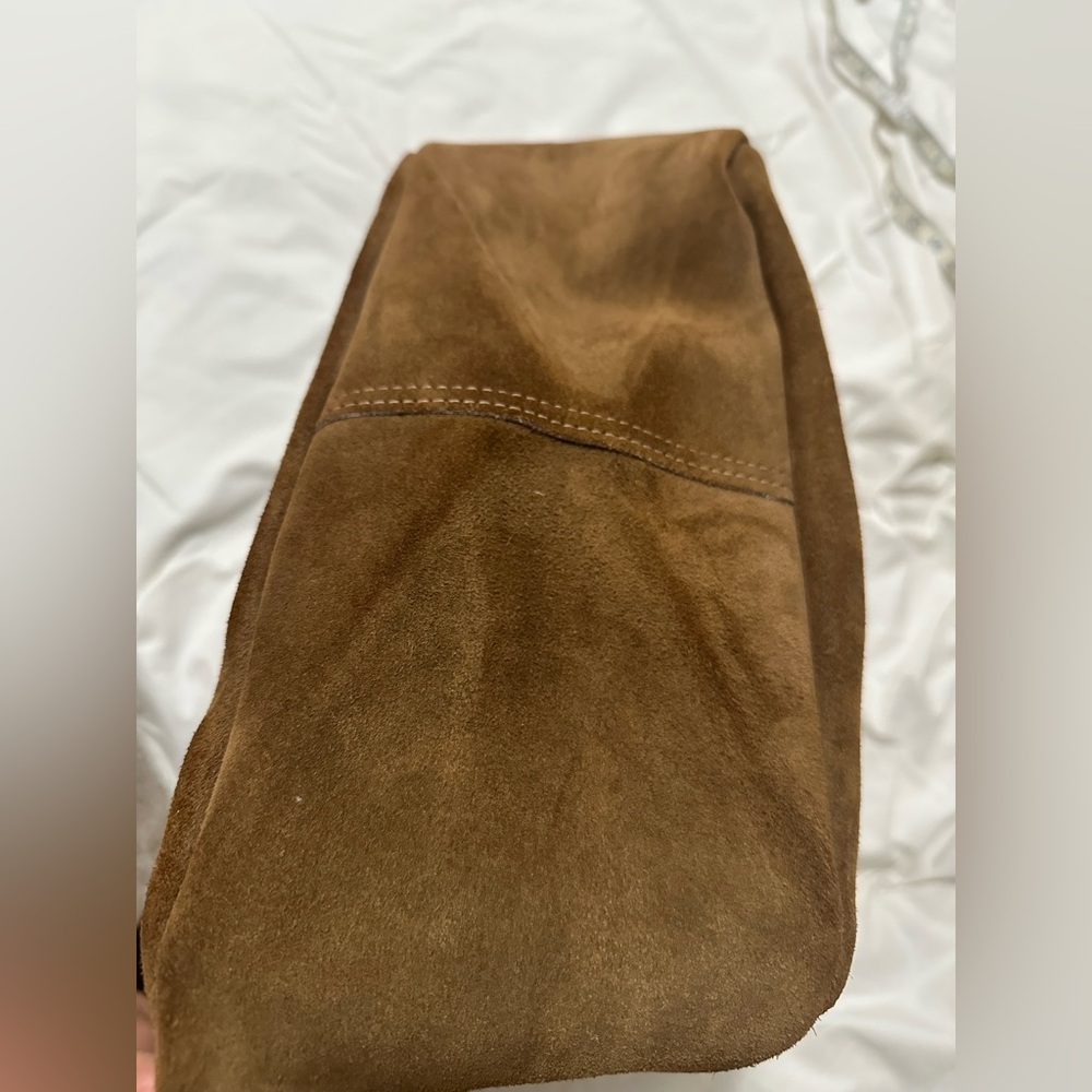 L.L. Bean Brown Suede Men's Backpack - Picture 6 of 9